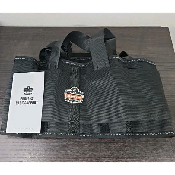 ProFlex 1650 Back Support Belt 7.5" Elastic, Adjustable Removeable Straps, ... - Picture 1 of 11